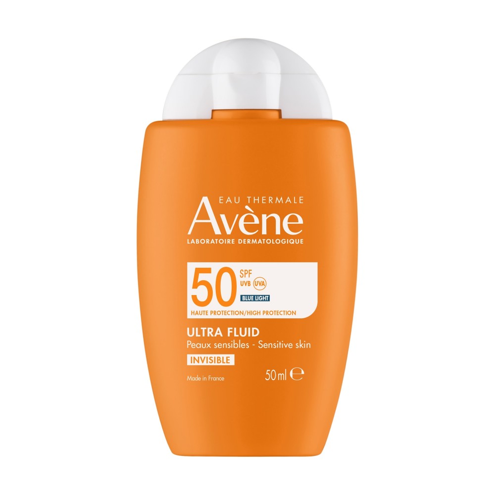 Слънцезащитен ултра флуид за лице с невидимо покритие, 50 мл., Avene Sun Ultra SPF50 - Слънцезащита за Тяло