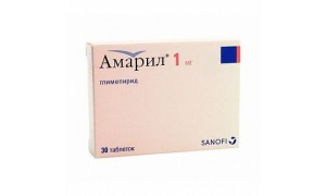 АМАРИЛ табл 1 мг х 30 бр