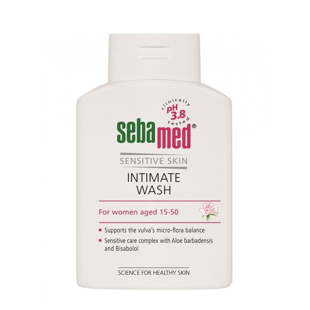 SebaMed Интимен гел сензитив рН 3.8 200 мл - Интимна хигиена