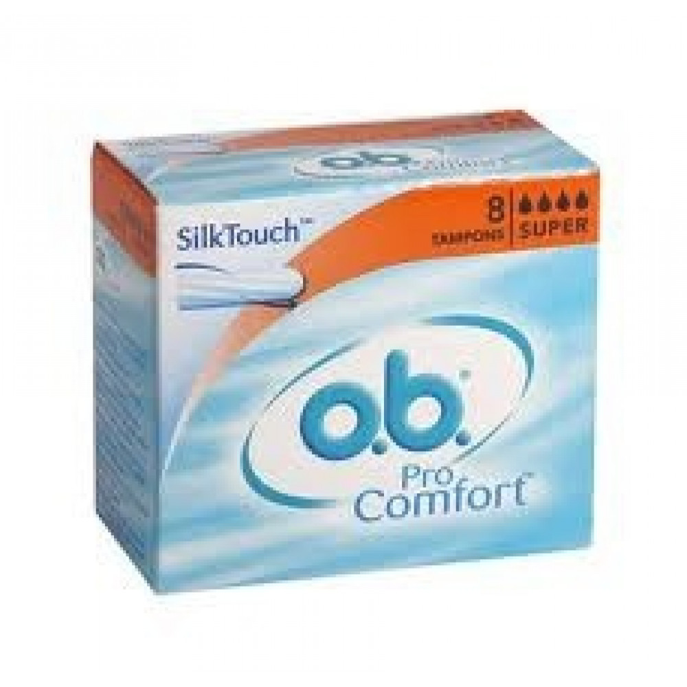 O.B. ProComfort Super Тампони за дни със силно течение х 8 броя -