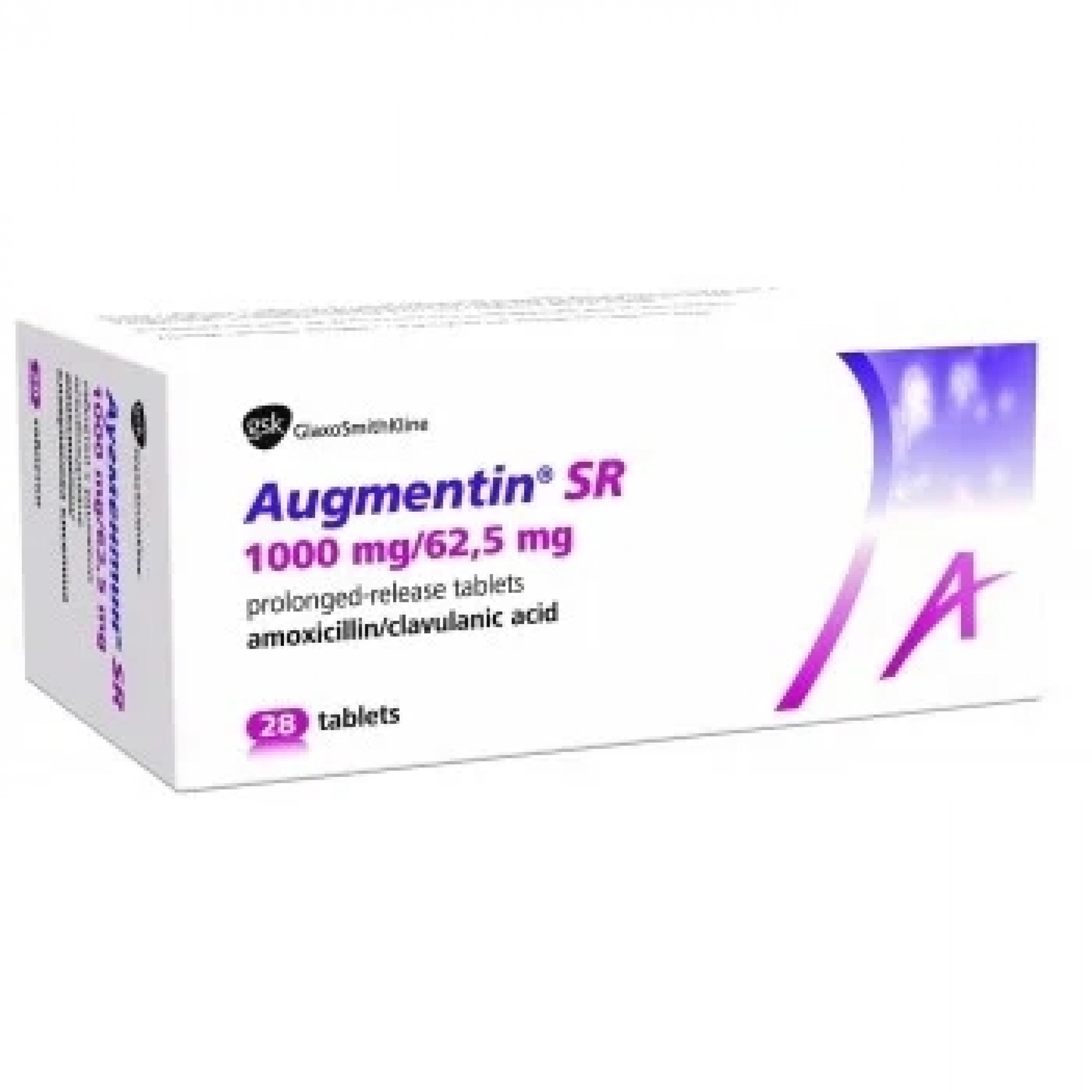 Augmet АУГМЕНТИН SR табл 1000 мг/62.5 мг х 28 бр ️ Топ Цена | Онлайн Аптека ...
