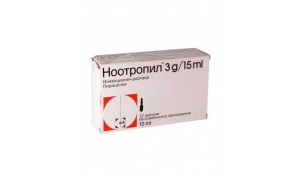 НООТРОПИЛ амп 3 гр/15 мл х 12 бр
