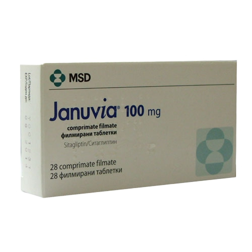 ЯНУВИА 100МГ X 28 ТАБЛЕТКИ -