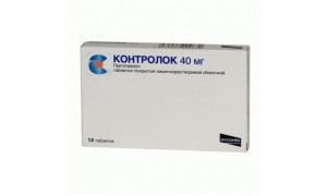 КОНТРОЛОК тбл.40мг.х14