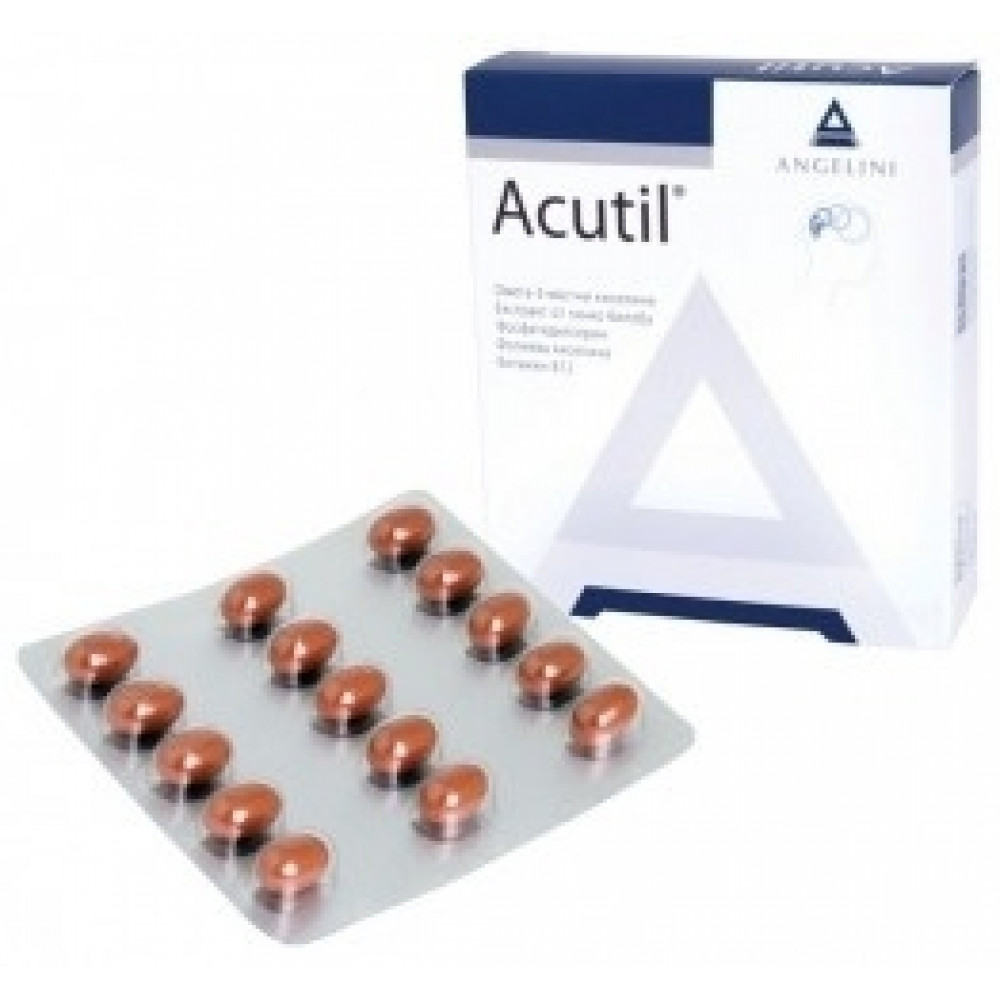 Acutil capsule х 30 / Акутил капсули х 30 - Памет и концентрация