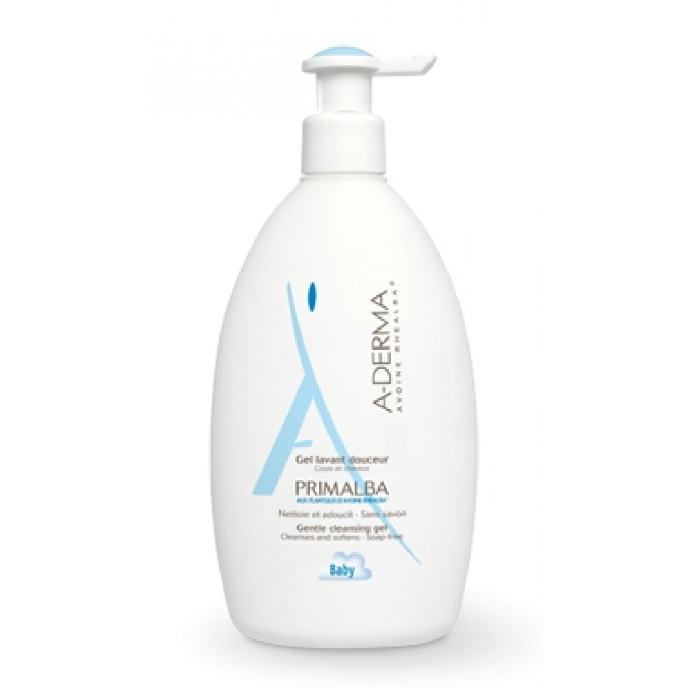 A-Derma Primalba гел нежен за коса и тяло 500 мл -