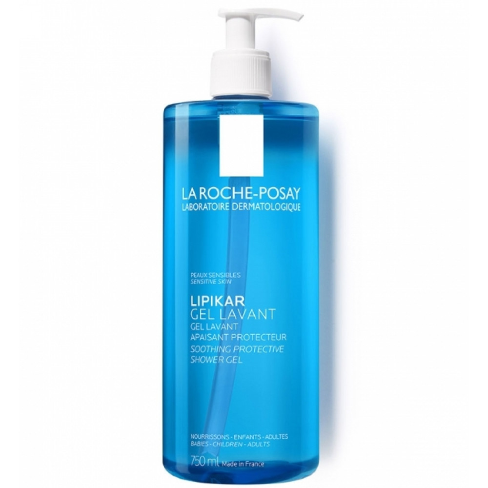 La Roche-Posay Lipikar Lavant Успокояващ защитен душ гел 750мл -