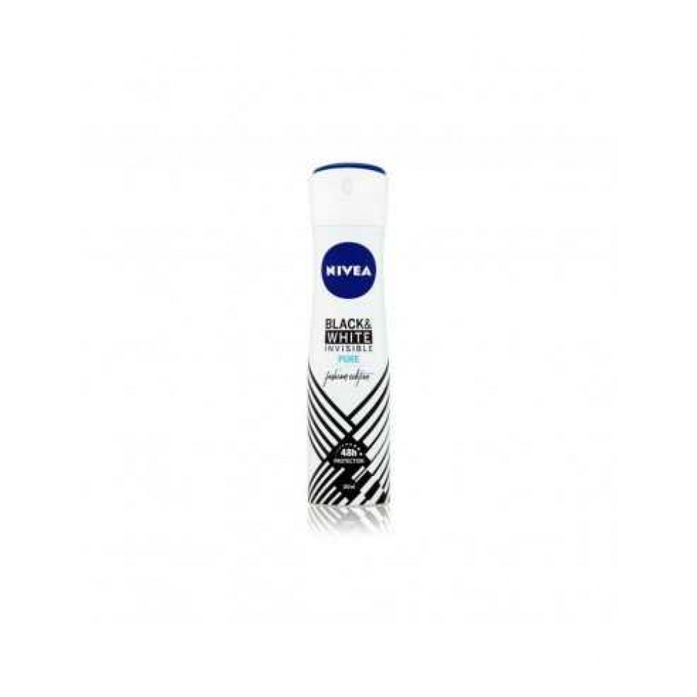 NIVEA black & white invisible дезодорант спрей 150мл - Козметика за Тяло
