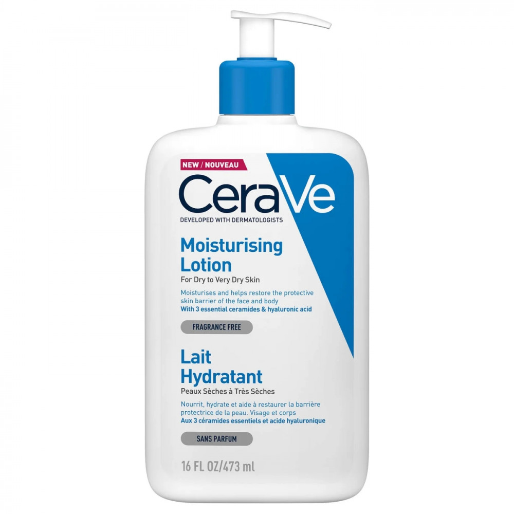 CeraVe Хидратиращ лосион за лице и тяло 473 мл - Хидратация