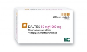 ДАЛТЕКС TABL. FILM. COAT. 50 MG/1000 MG X60