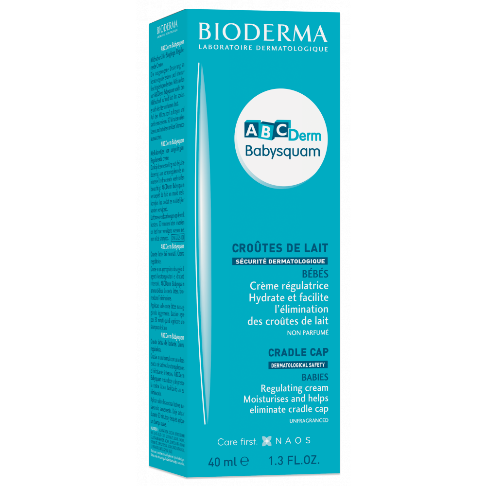 Bioderma Abc Derm Babysquam Крем за бебета против крусти по скалпа 40 мл -
