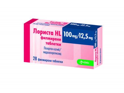 ЛОРИСТА HL тбл.100/12.5мг.х30