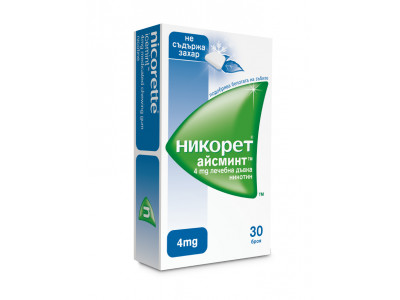 НИКОРЕТЕ МИНТ 4МГ Х 30