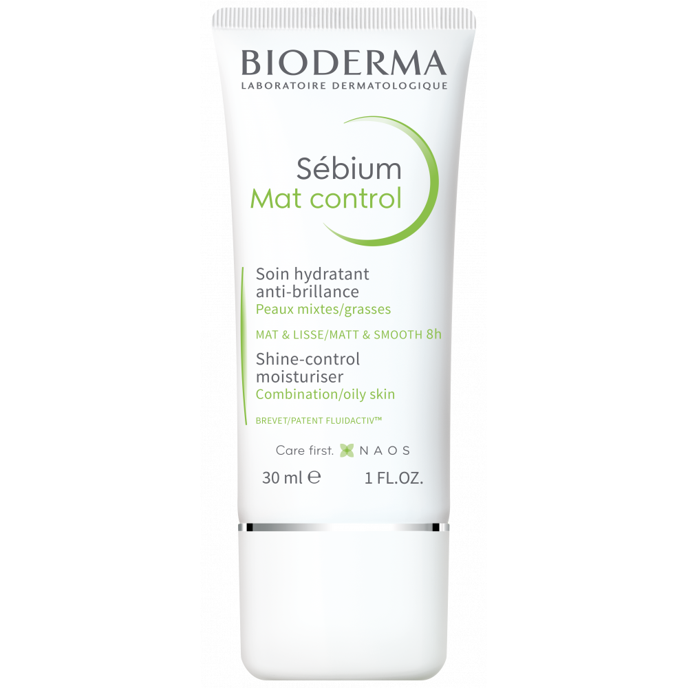 Bioderma Sebium Mat Control Крем за лице с матираш ефект 30 мл -