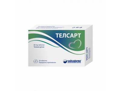 ТЕЛСАРТ ТБЛ. 80 МГ X 28
