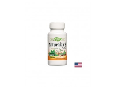 Naturalax 3 Herbal / Натуралакс 3 Билкова формула, 100 V капсули Nature’s Way