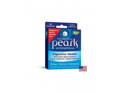 Pearls® Probiotic / Пърлс® Пробиотик, 1 млрд. активни пробиотици x 30 софтгел капсули Nature’s Way