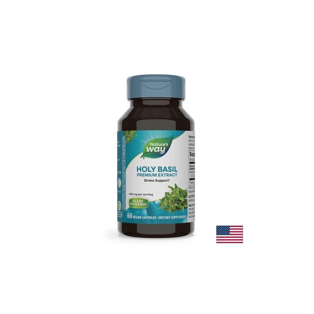 Holy Basil/ Свещен босилек 450 mg х 60 капсули Nature’s Way