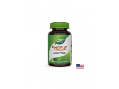 Magnesium Complex/ Магнезий (комплекс) 250 mg х 100 капсули Nature’s Way