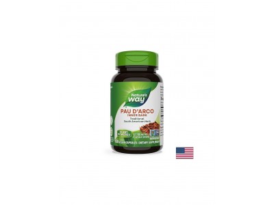 Pau D`Arco Inner Bark/ Мравчено дърво (вътрешна кора) х 100 капсули Nature’s Way