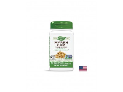 Myrrh Gum Tree Resin/ Смирна (смола) 550 mg х 100 капсули  Nature’s Way