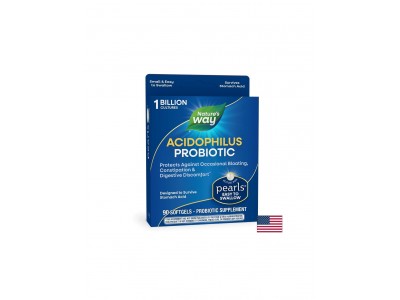 Pearls® Probiotic/ Пърлс® Пробиотик, 1 млрд. активни пробиотици x 90 софтгел капсули Nature’s Way