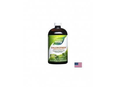 Chlorofresh® Liquid Chlorophyll/ Хлорофреш® Течен Хлорофил x 473 ml с ментов вкус Nature’s Way