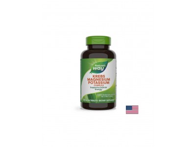 Krebs Magnesium Potassium Complex/ Магнезий и Калий (Биоактивен минерален комплекс) x 120 таблетки