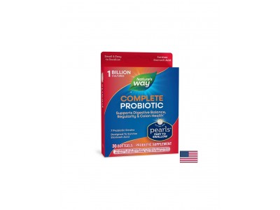 Probiotic Pearls Complete Digestive Health / Пробиотик за добро храносмилане,  30 софтгел капсули Nature’s Way