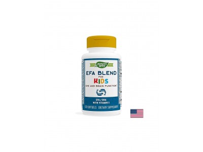 EFA Blend for Kids / ЕФА Бленд за деца, 120 софтгел капсули Nature’s Way