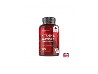Имунитет и енергия - Витамин В-Комплекс + Витамин С, 365 таблетки - Vitamin B complex