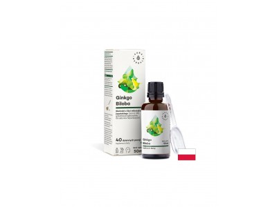 Кръвообращение и мозъчна функция - Гинко Билоба, 50 ml Aura Herbals