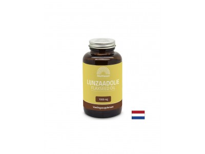 Висок холестерол, женско здраве Ленено масло 1000 mg х 90 софтгел капсули