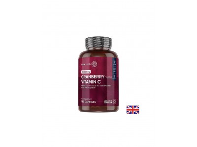 Уринарно здраве - Червена боровинка 500 mg + Витамин С 100 mg, 180 капсули