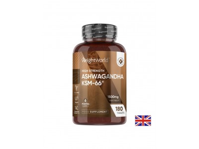 Стрес и добро настроение Aшваганда KSM-66® 150 mg х 180 таблетки