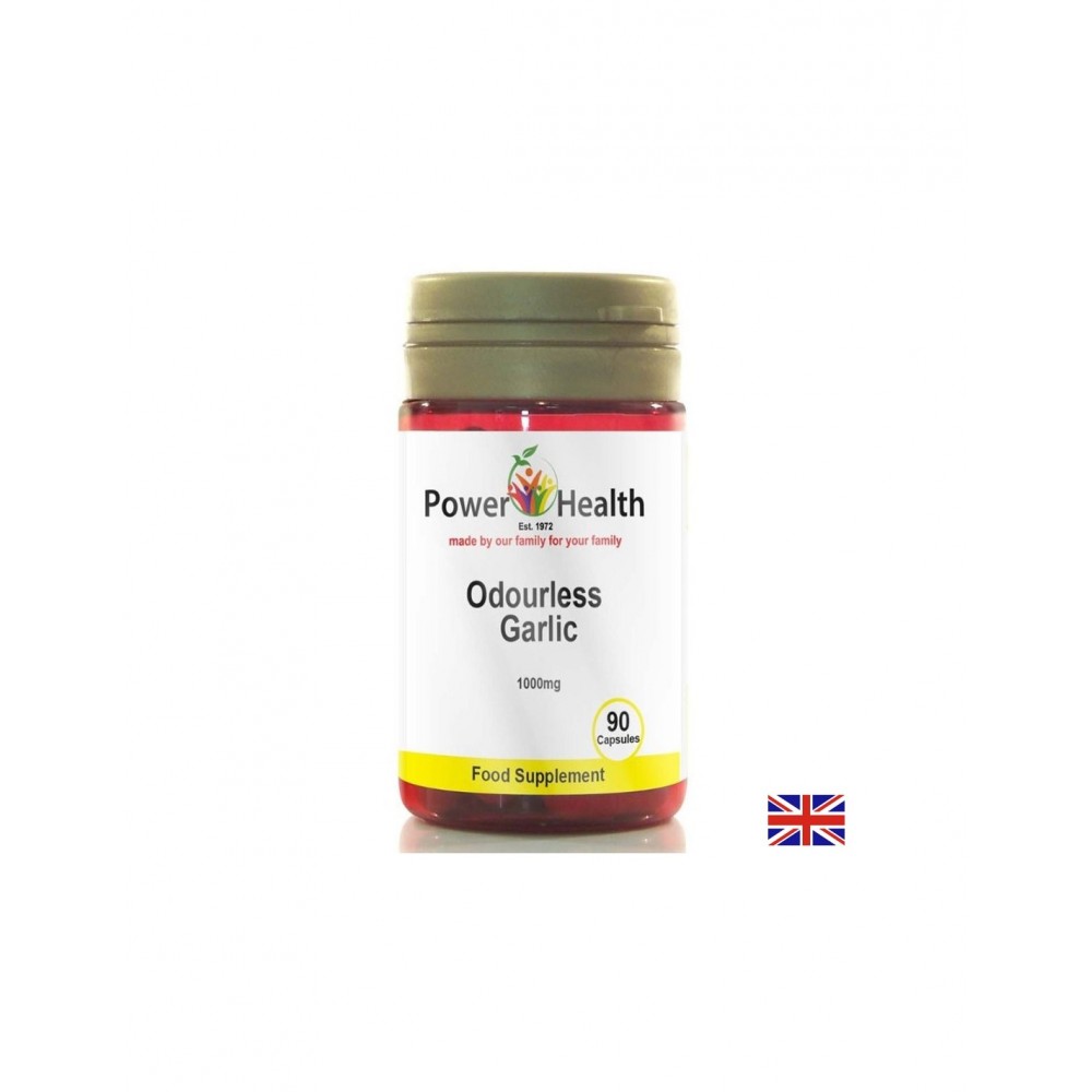 Сърдечно здраве и имунитет - Чесън (без мирис), 2000 mg х 90 капсули