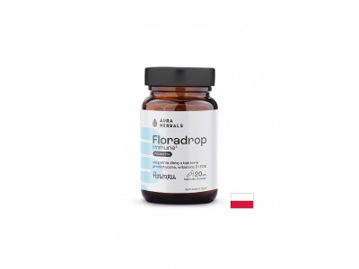 Пробиотик + Витамин D3 Floradrop Имунитет и здраве на червата 10 млрд. CFU, 20 капсули