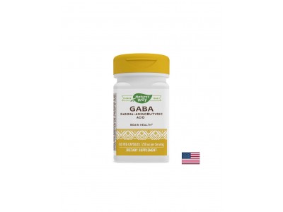 ГАБА – Спокоен сън и баланс на нервната система, 250 mg, 60 капсули