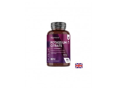 Калий цитрат 690 mg + Витамин C 40 mg Мускули, нерви и сърце 180 таблетки