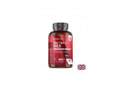 Червен ориз 290 mg + Коензим Q10 10 mg Холестерол и сърдечно здраве 180 капсули