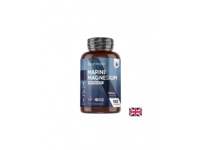 Морски магнезий 180 mg + Витамин B6 Мускулна функция 180 капсули