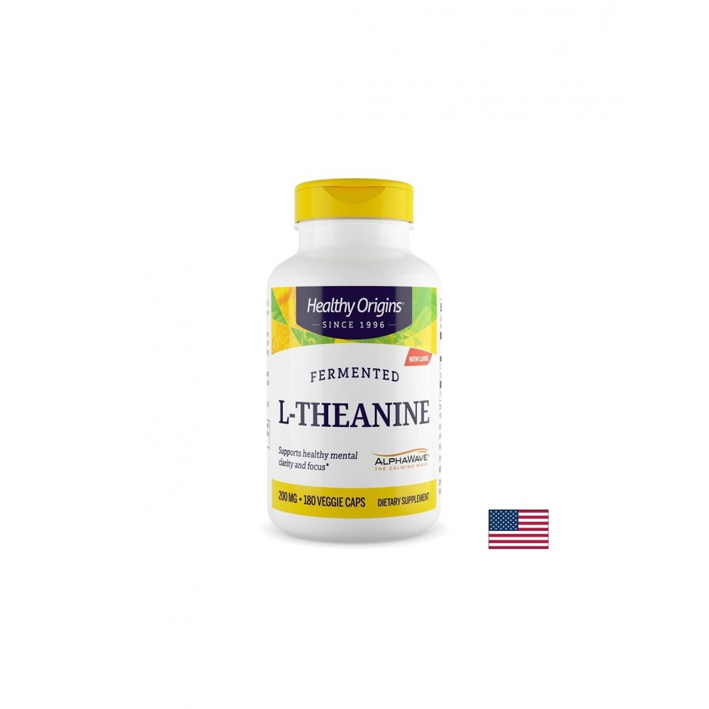 L-Теанин Спокойствие и ментален фокус 100 mg, 180 капсули