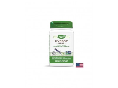 При респираторни инфекции, кашлица и храчки - Исоп, 450 mg, 100 капсули Nature’s Way