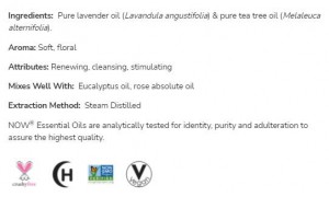 Lavender & Tea Tree Oil Blend