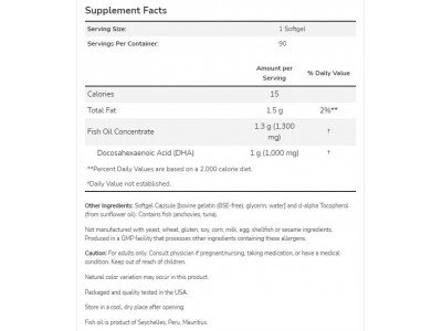 DHA - 1000 | Brain Support
