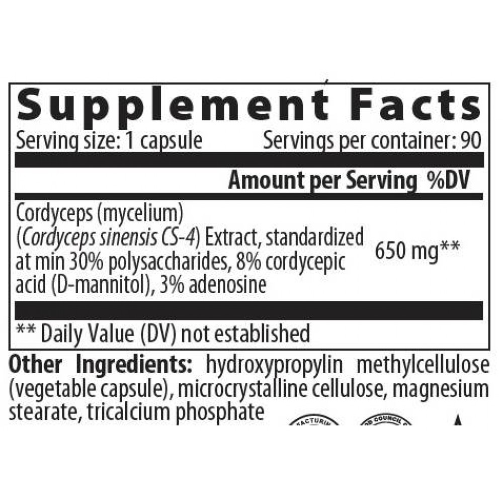 Cordyceps 650 mg - Кордицепс