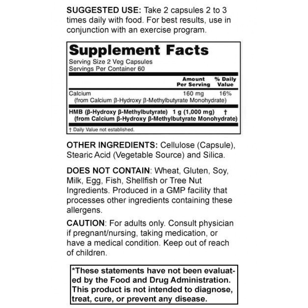 HMB 500 mg - HMB / HICA