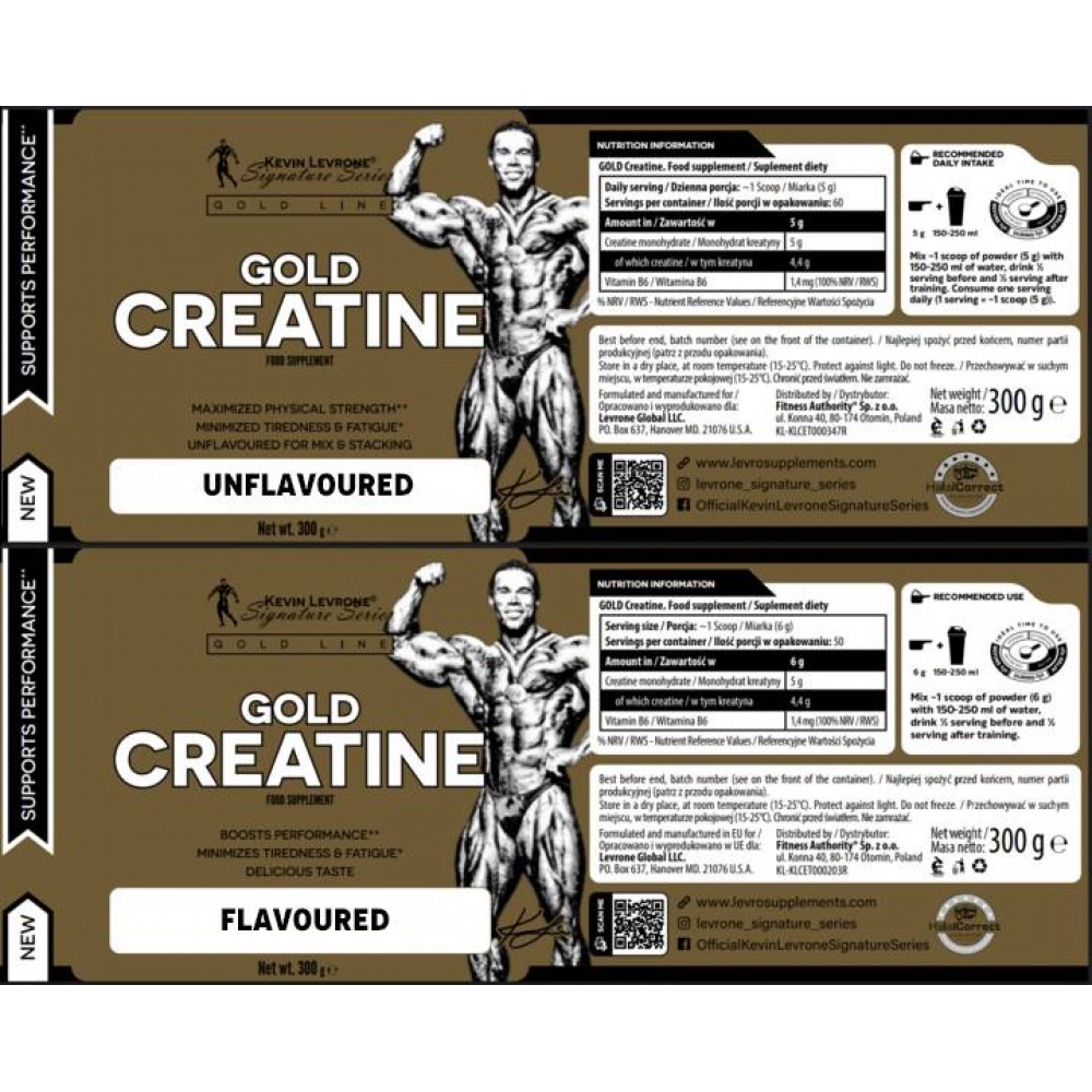 Gold Line / Gold Creatine Monohydrate Неовкусен - Креатин