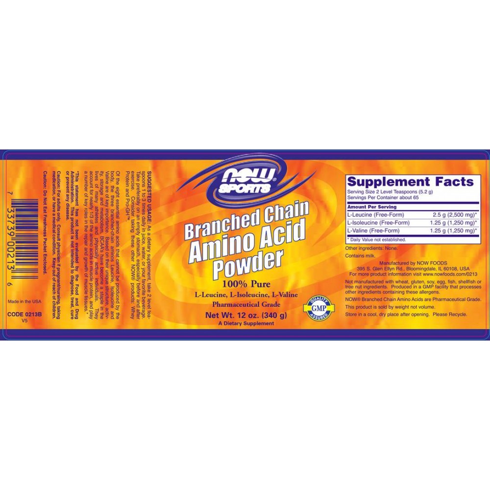 Branched Chain Amino Acid Powder - BCAA
