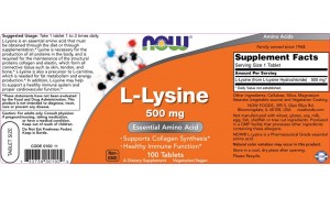 L-Lysine 500 mg